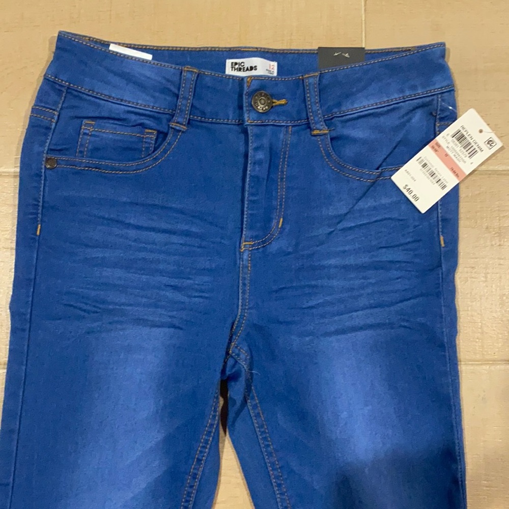 Epic threads girls skinny stretch jean size 12